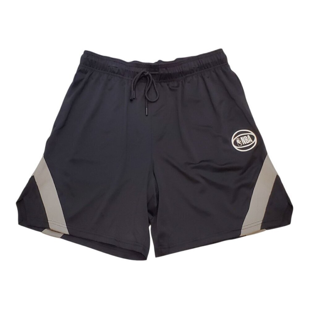 NBA Athletic Tank Shorts Set Men's Spin the Block Basketball Black Gray - Picture 5 of 13